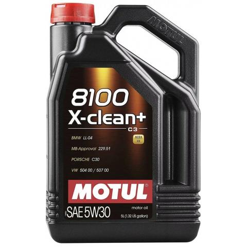  Motorový olej MOTUL 8100 X-Clean + 5W-30 5L