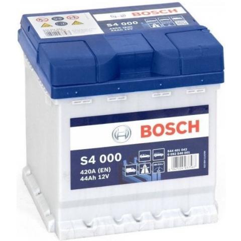 S4 Autobatéria BOSCH S4/12V, 44Ah, 420A - 0092S40001