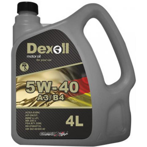  Motorový olej Dexoll 5W-40 A3/B4 4L