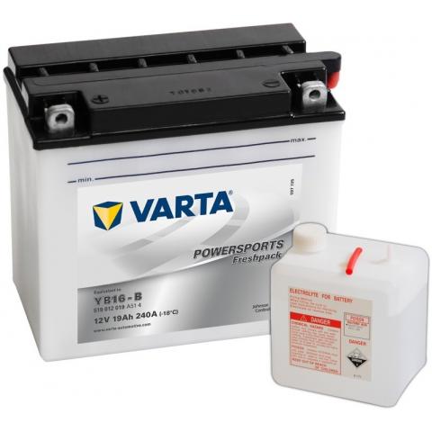  Motobatéria Varta YB16-B 19Ah 190A 12V 519012019