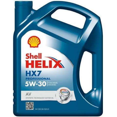  Motorový olej Shell Helix HX7 Professional AV 5W-30 4L.