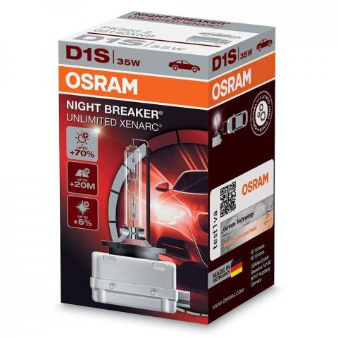OSRAM XENARC® NIGHT BREAKER® UNLIMITED Osram xenonová výbojka D1S 35W NBR XENARC NIGHT BREAKER UNLIMITED