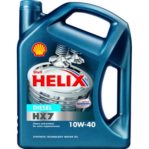  Motorový olej SHELL Helix HX7 DIESEL 10W-40 5L
