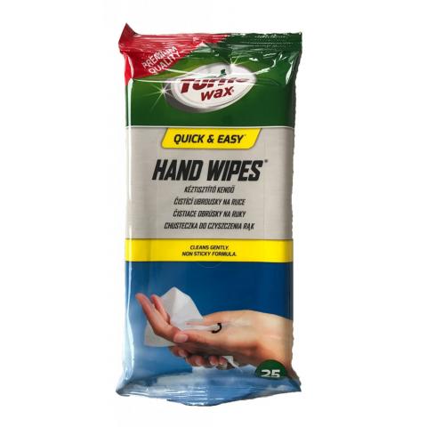  Turtle Wax Hand Cleaning WIPES - Utierky na ruky 25ks