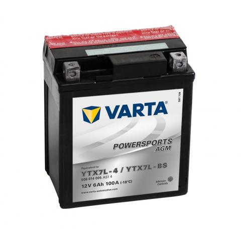 Motobatéria VARTA 12V 6Ah AGM (YTX7L-BS)