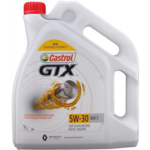  Motorový olej Castrol GTX RN17 5W-30 5 L