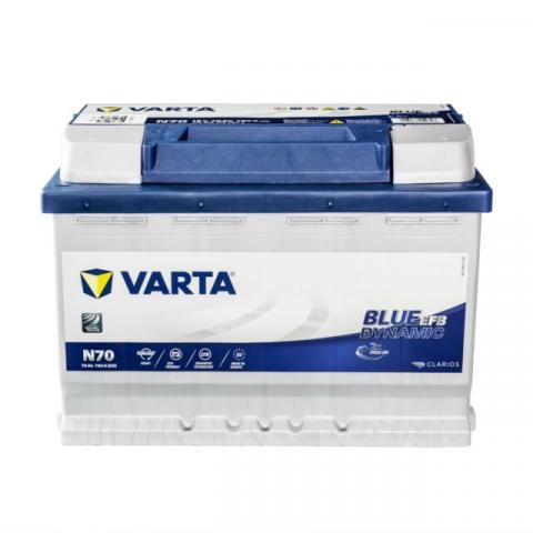 Autobateria Varta Blue Dynamic EFB 12V 70Ah 760A 570 500 076