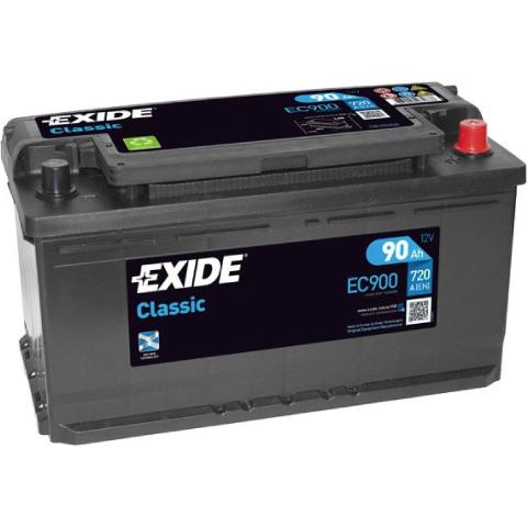 EXIDE CLASSIC Exide Classic 12V 90Ah 720A EC900