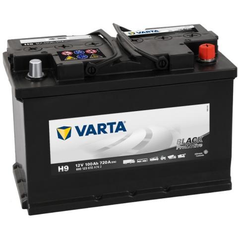 VARTA Promotive Black Varta Promotive Black 12V 100Ah 720A 600 123 072