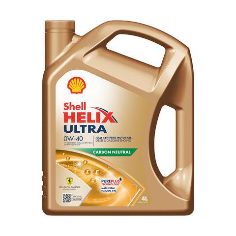  Motorový olej SHELL Helix Ultra 0W-40 4L.