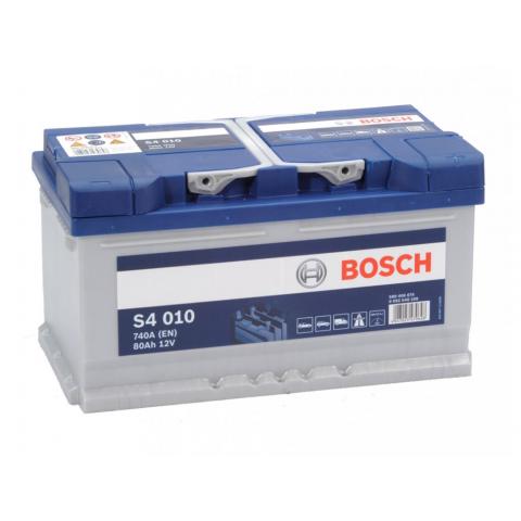 S4 Autobatéria BOSCH S4/12V, 80Ah, 740A - 0092S40100