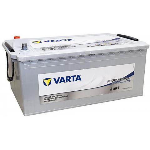  Varta Professional Dual Purpose 12V 190Ah 1050A 930 190 105