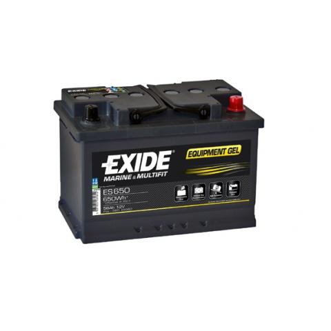 EXIDE Equipment GEL Autobateria Exide Equipment GEL 12V 56Ah ES650