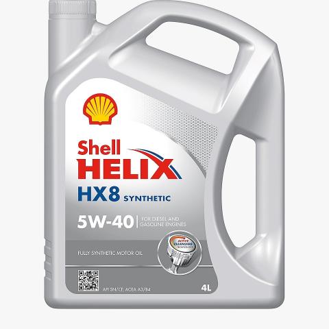  Motorový olej Shell Helix HX8 5W-40 4L