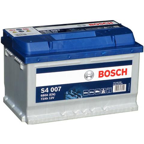 S4 Autobatéria BOSCH S4/12V, 72Ah, 680A - 0092S40070