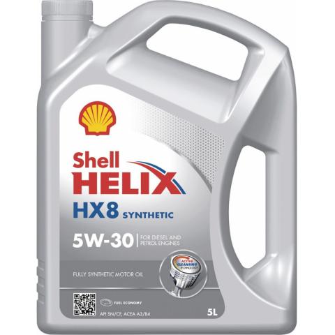  Shell Helix HX8 ECT 5W-30 5L.  504 00  , 507 00