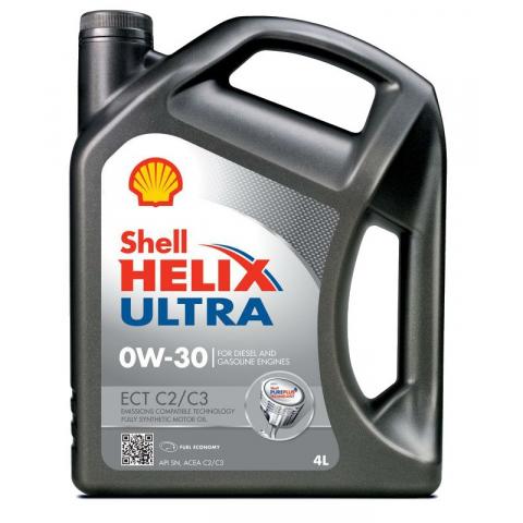  Motorový olej SHELL Helix Ultra ECT C2/C3 0W-30 4L.