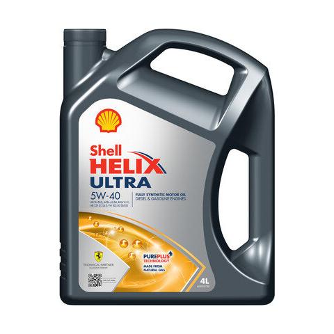  Motorový olej SHELL HELIX ULTRA DIESEL 5W-40 4L.