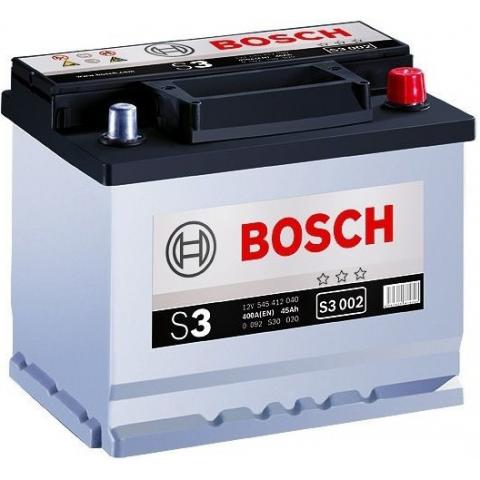 S3 Autobatéria BOSCH S3 /12V, 45AH- 400A - 0092S30020