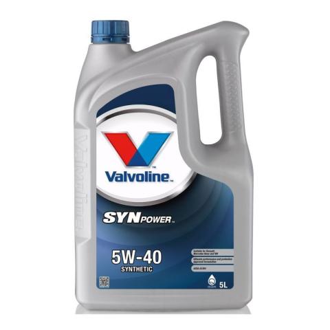  Motorový olej VALVOLINE SYNPOWER 5W-40 5L.