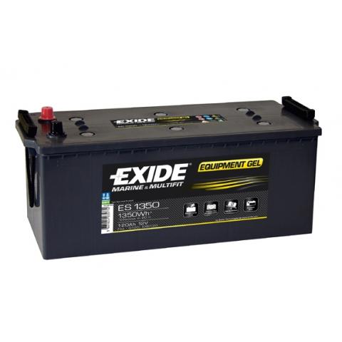 EXIDE Equipment GEL Autobateria EXIDE EQUIPMENT GEL 12V 120AH 760A ES1350
