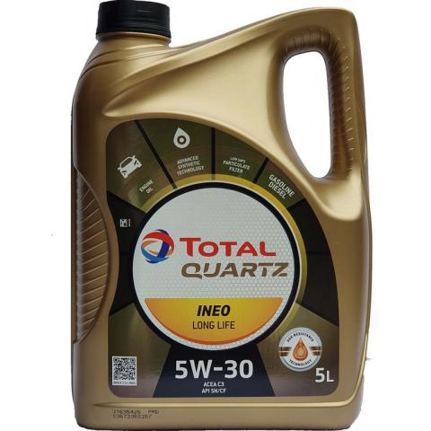  Motorový olej TOTAL Quartz Ineo Long Life   5W-30 5L.