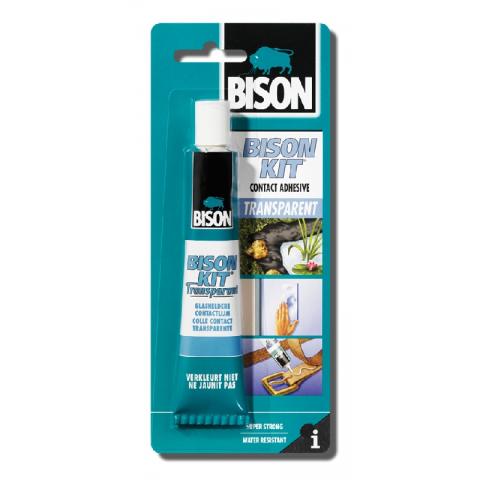  BISON Kit Transparent 50g - číre kontaktné lepidlo