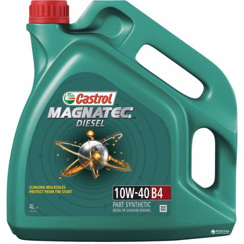  Motorový olej CASTROL MAGNATEC DIESEL B4 10W-40 4L