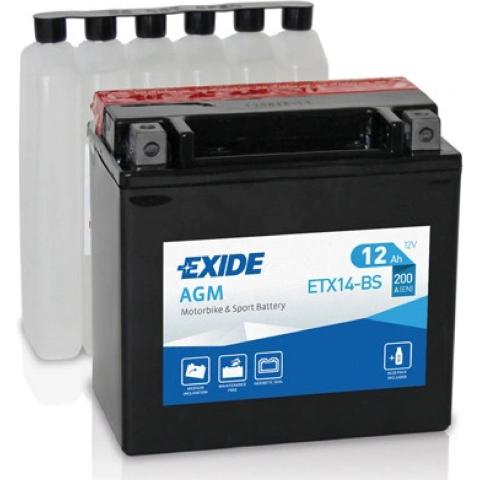 EXIDE Bike Maintenance Free Exide YTX14-BS, ETX14-BS