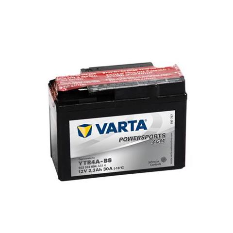 Motobatéria VARTA 12V 2,3Ah AGM (YTR4A-BS) Ľavá+