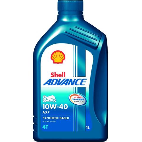  Shell Advance AX7 4T 10W-40 1L