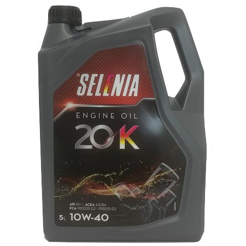  Motorový olej SELENIA 20K 10W-40 5L.