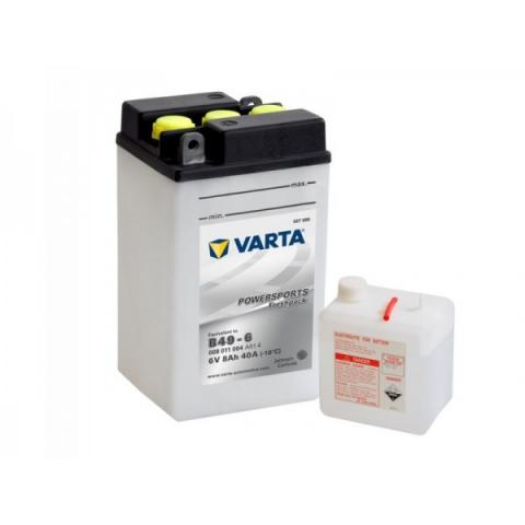  Motobatéria VARTA 6V 8Ah (B49-6) Ľavá +