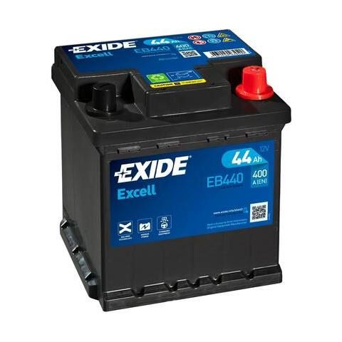 EXIDE EXCELL Exide Excell 12V 44Ah 400A EB440